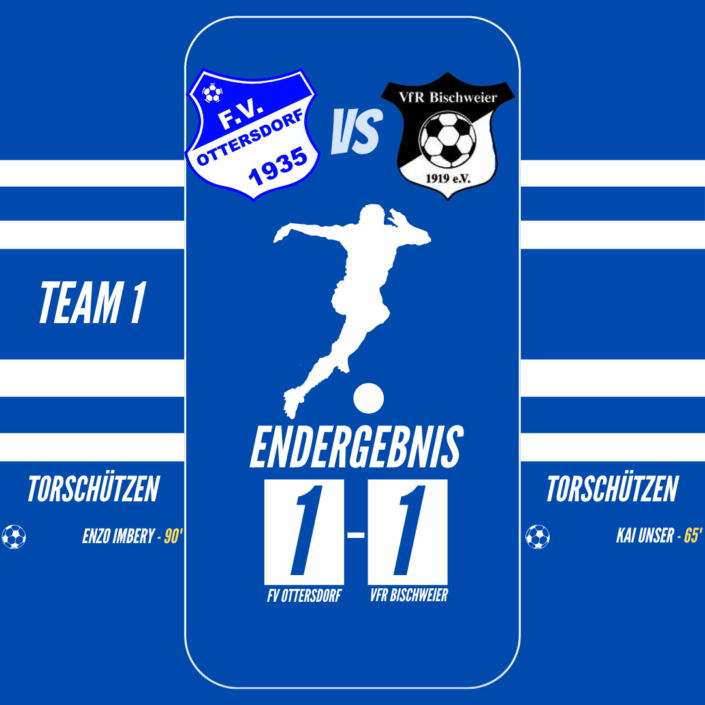 Endergebnis Bischweier 1