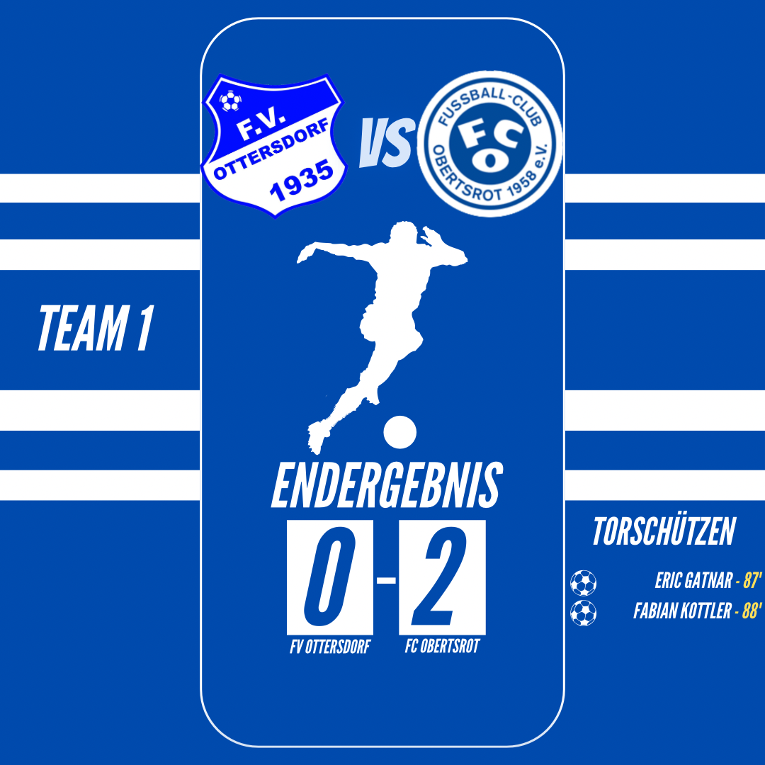 Endergebnis Obertsrot 1